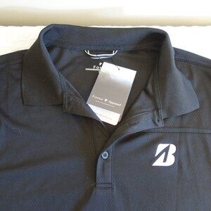 NWT FOSSA Black Monterey Polo Shirt “Company Logo” – XL